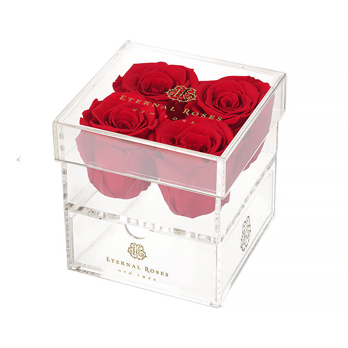 Madison Four Rose Keepsake Gift Box