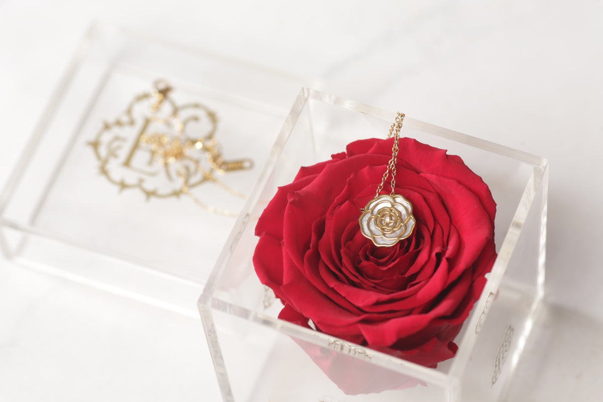 Handmade Rose Gold Necklace
