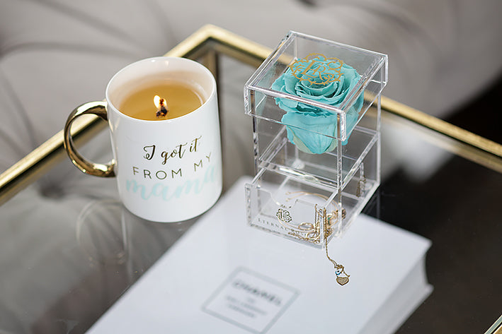 Eternal Roses Madison Single Rose Gift Box - Eternal Roses CA
