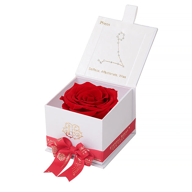 Eternal Roses Gift Box Pisces White, Astor Collection - Eternal Roses CA