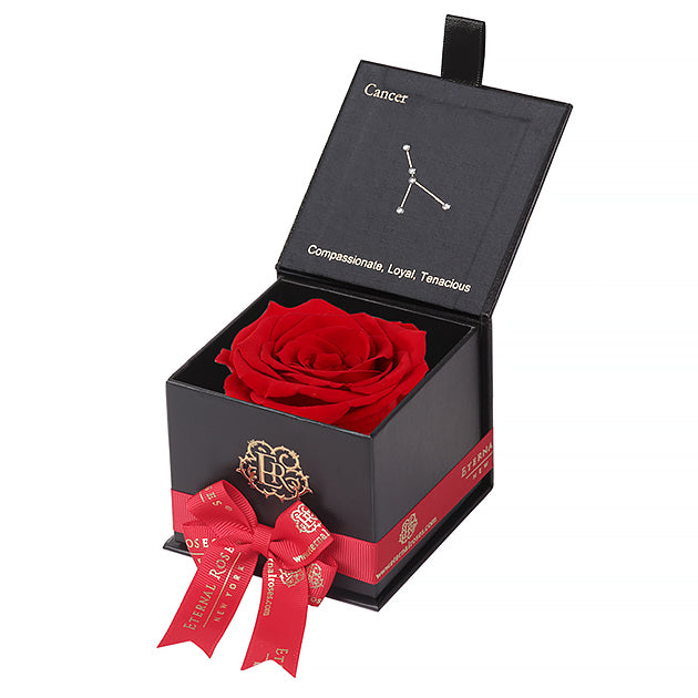 Eternal Roses Gift Box Cancer Black, Astor Collection - Eternal Roses CA