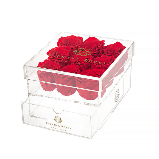 Eternal Roses Madison Nine Rose Gift Box - Eternal Roses CA