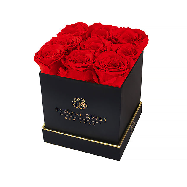 Black Lennox Large Eternal Rose Gift Box