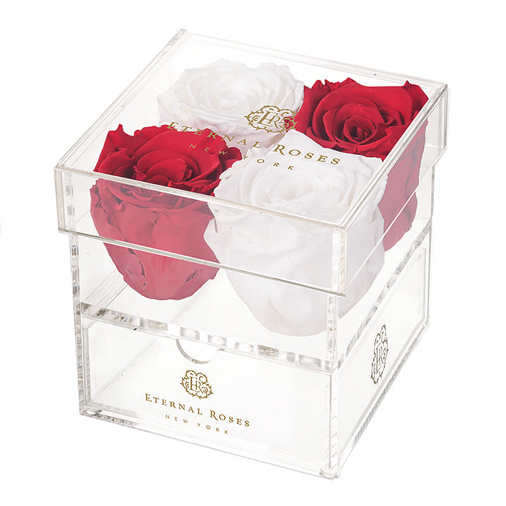 Madison Four Rose Keepsake Gift Box