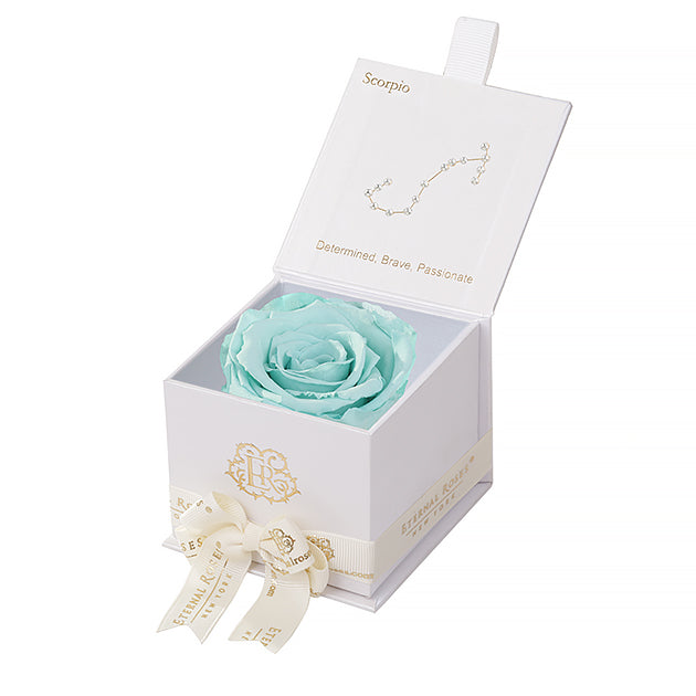 Eternal Roses Gift Box Scorpio White, Astor Collection - Eternal Roses CA