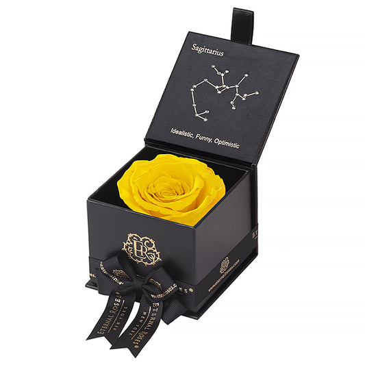 Eternal Roses Gift Box Saggitarius Black, Astor Collection - Eternal Roses CA