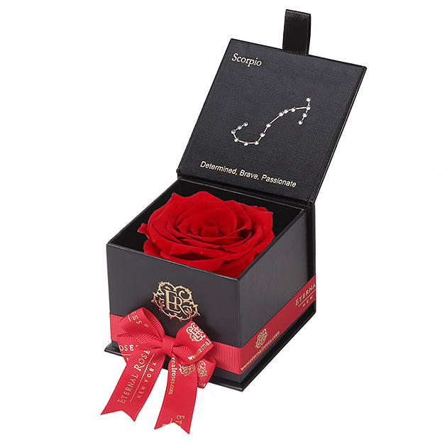 Eternal Roses Gift Box Scorpio Black, Astor Collection - Eternal Roses CA